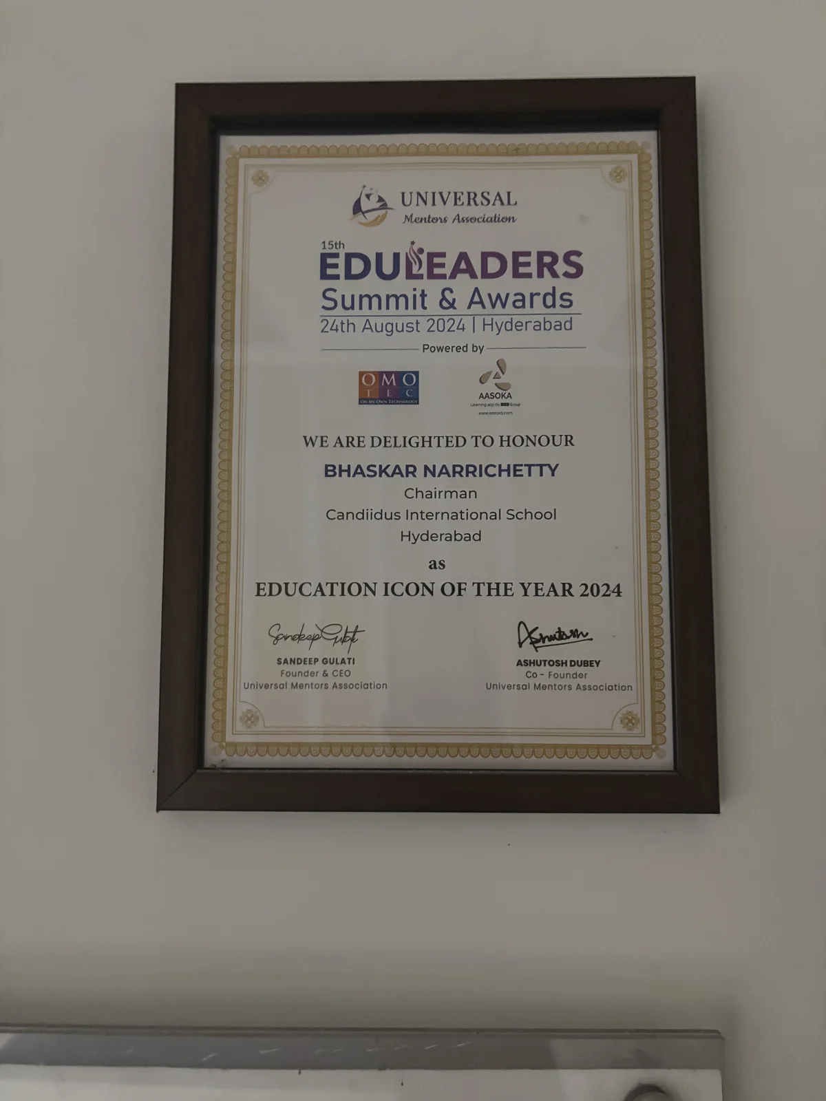 Education Icon of the Year 2024