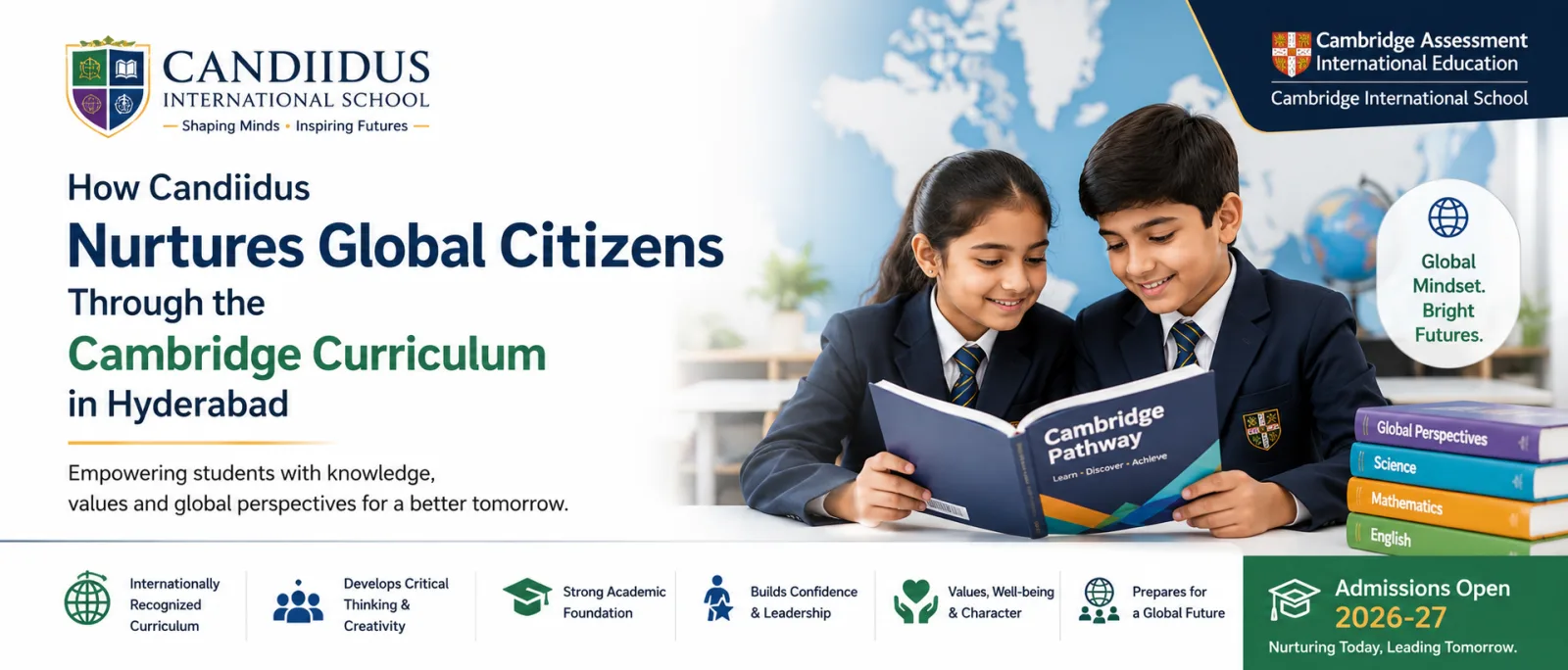How Candiidus Nurtures Global Citizens Through the Cambridge Curriculum in Hyderabad