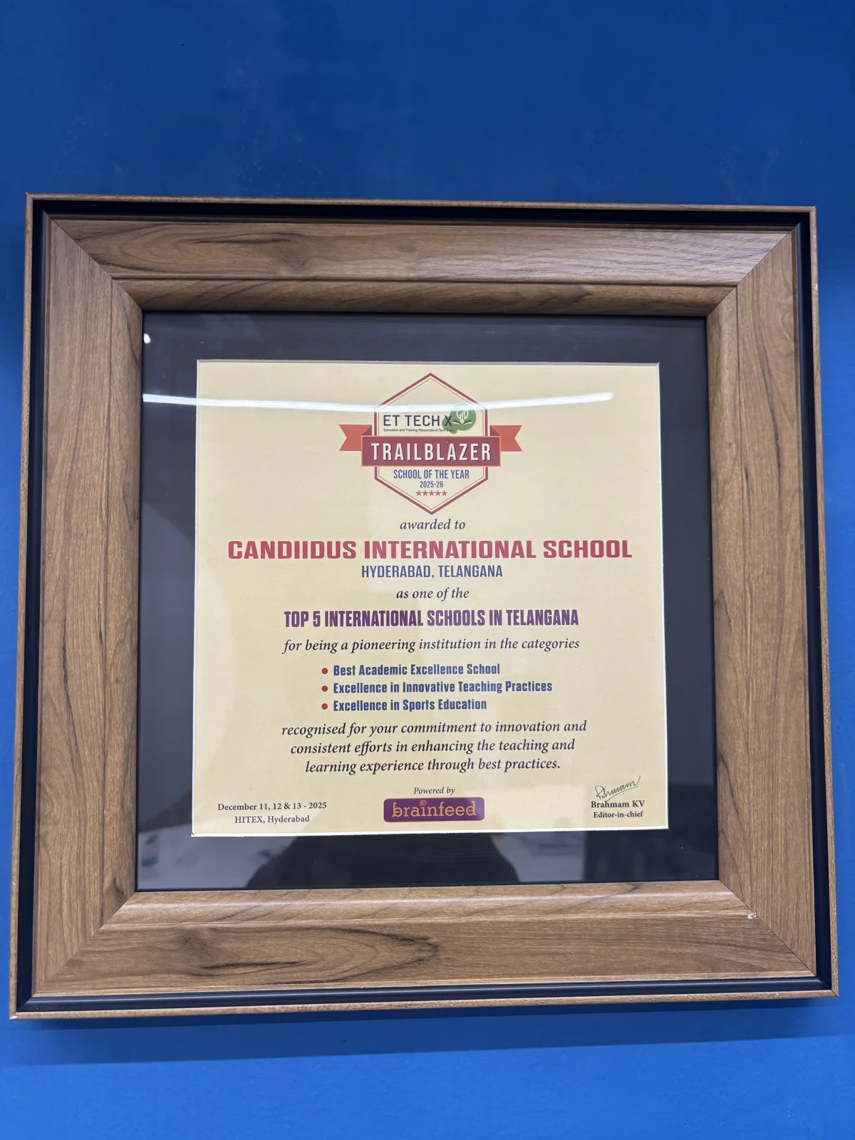 Trailblazer School of the Year